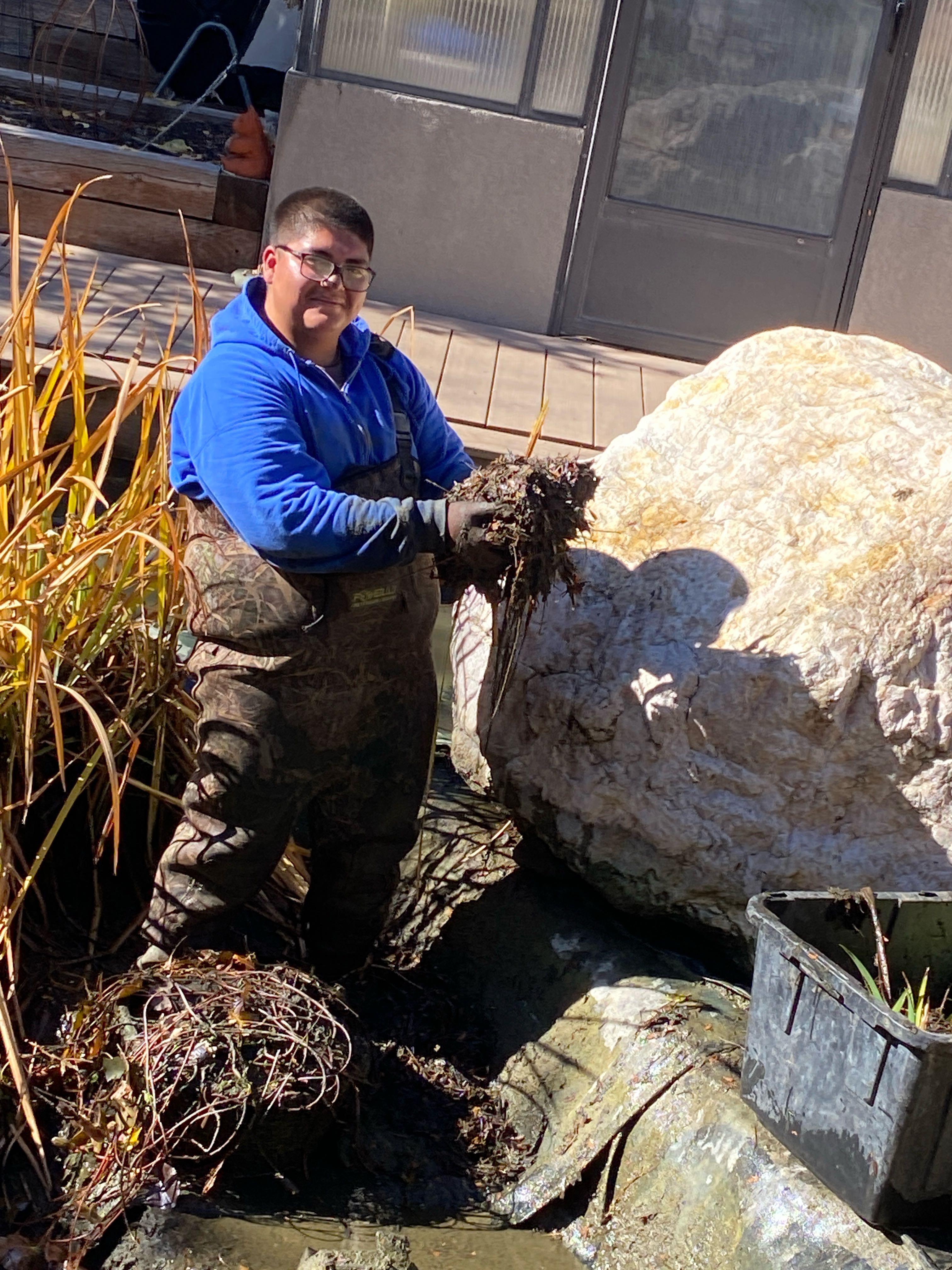 Professional pond maintenance in Utah